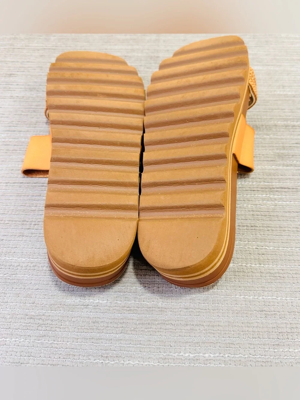 Reef Cushion Vista Hi Womens Platform Fashion Sandal Natural Braid Size 10